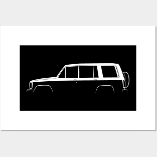 Isuzu Trooper (1981) Silhouette Posters and Art